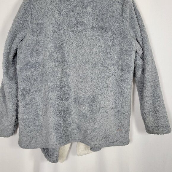 Simply Vera Vera Wang Sherpa Oversized Comfy Lounge Coat W/ Pockets Size Large - Picture 10 of 14
